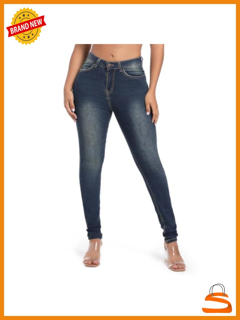 Women Colombian Design Butt Lift Skinny Jeans Stretch Denim Pants